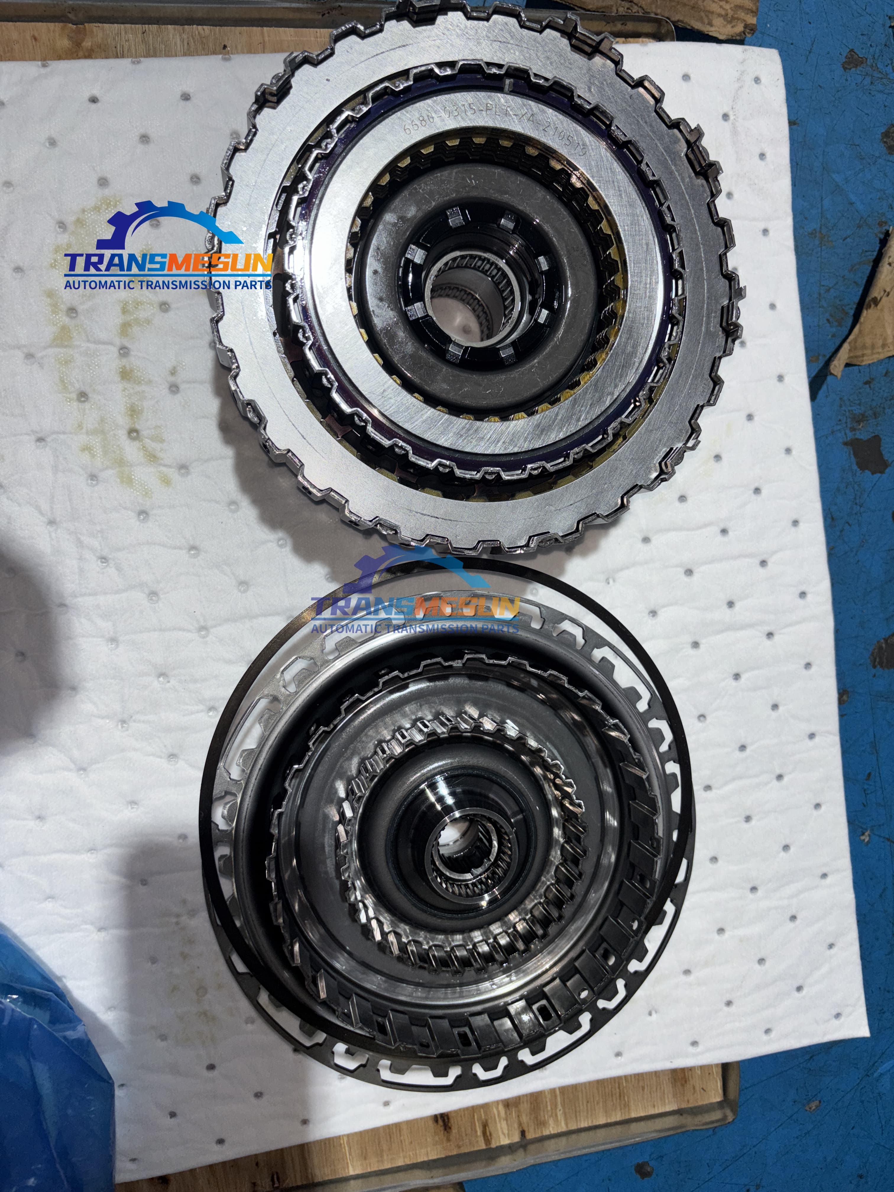 Used 2nd Gen 7DCT270 Wet Dual Clutch Assembly OE 1700010VA01 for Hongqi H5 Bestune B70