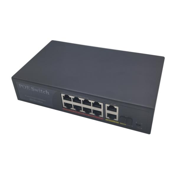 8 предохранение от молнии порта поддержки 4K переключателя портов 1000m PoE установленное стеной