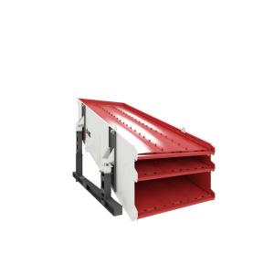 Ecrãs vibratórias circulares de mineração 45KW com acoplamento de tipo de pneu