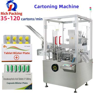 Machine à emballer automatique de Cartonator, machine à emballer à grande vitesse de Tablette