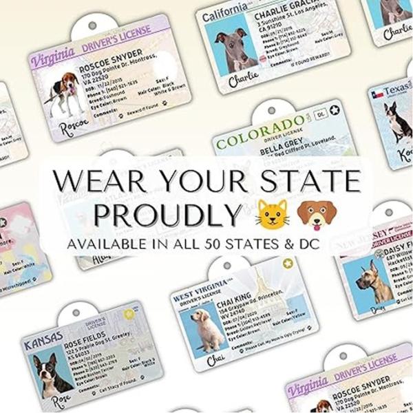 Custom DIY Sublimation MDF Dog Tag Blanks ID Anti-Lost Card Heat Transfer Blank PET License Tag For Pet