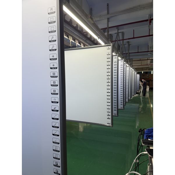 20 Points Touch LED Interactive Whiteboard with Dual System Support and Wall Mounted Design