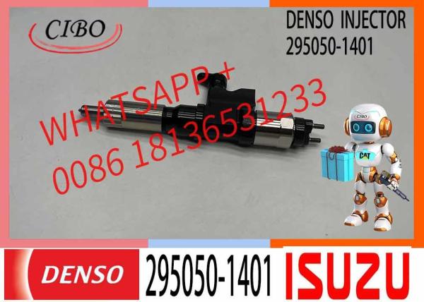 6X Injetor de combustível assy 295050-1401 8-982384263-1 Instalações para motor diesel Isuzu 4HK1 6HK1 Excavadora ZX250-5A
