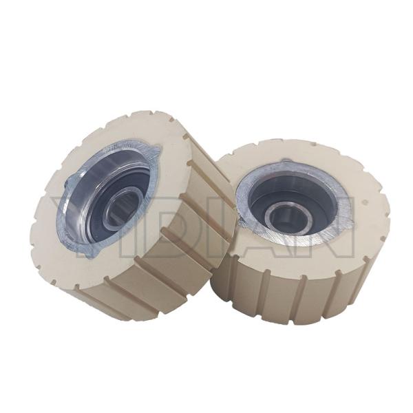 Espesor de 28 mm PSW035 φ65*φ12*28 mm Roller de goma para la máquina de banda de borde