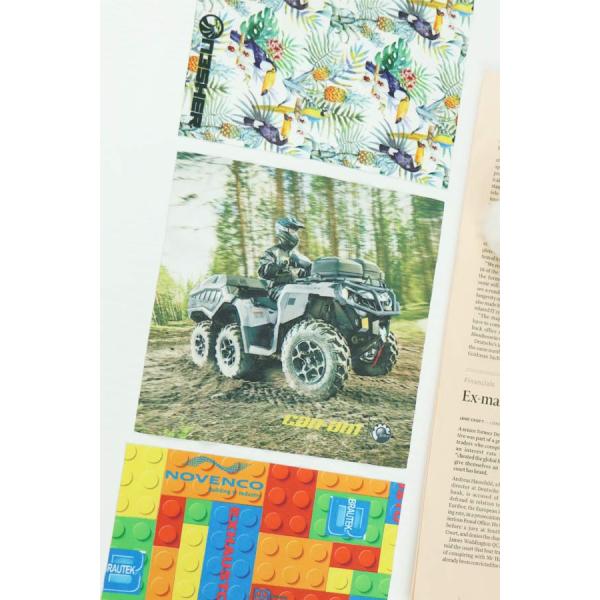 Панковская ткань стекел Микрофибер стиля, печатание цифров ткани чистки объектива Микрофибер полное