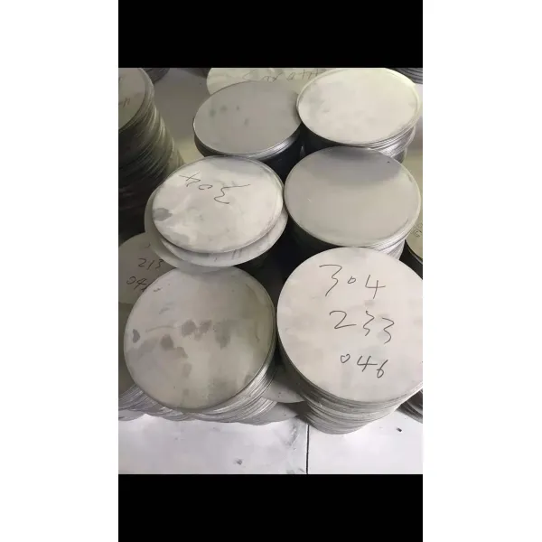 Cold Rolled BA Surface Stainless Steel Circle and Disc with Customized Diameter