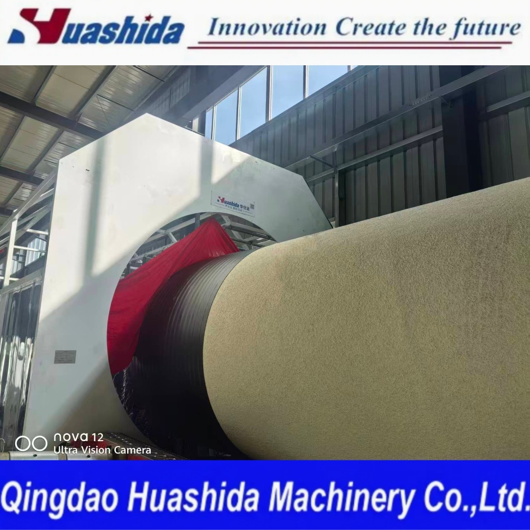 Automated PLC Control Pre-Insulated Pipe Production Line with High-Pressure Foaming Machine for 500-1600mm Diameter Range