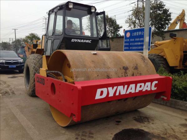 Used Dynapac CA30D Road Roller Compactor Machine with 30% Grade Ability and Affordable