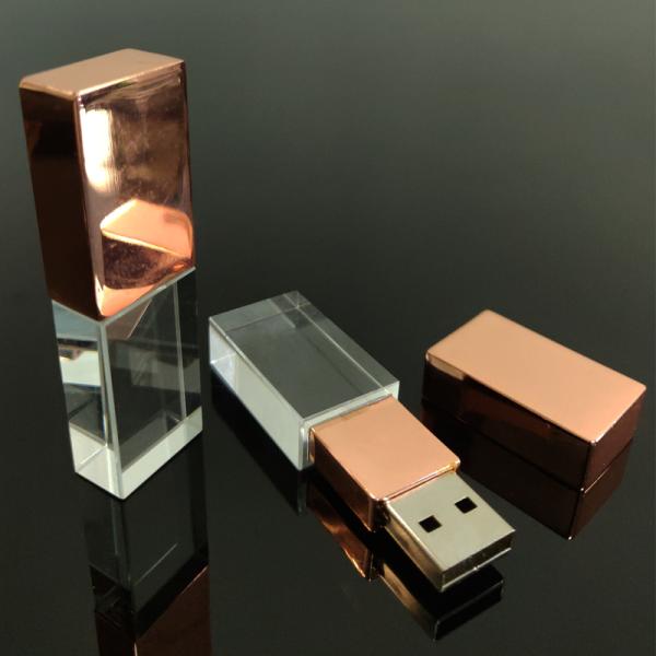 Fast Speed Glass Crystal USB Flash Drive 8 ГБ 16 ГБ 4 ГБ Прозрачный USB флеш диск