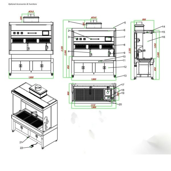 Modern Histopathology Grossing Station