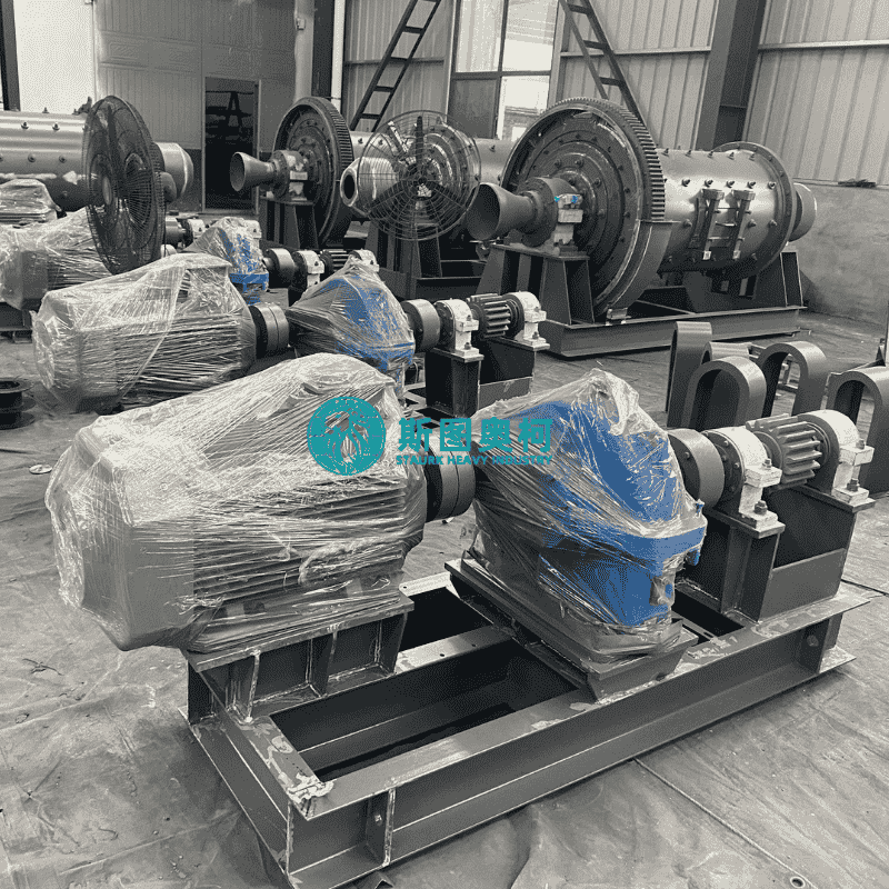Ball Mill for Mineral Grinding with 1-50 Tons Per Hour Capacity and Tyre Drive for Wet And Dry Grinding
