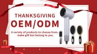 Customized Hair Dryer Curling Wand Set with Festival Gift Box Set OEM ODM