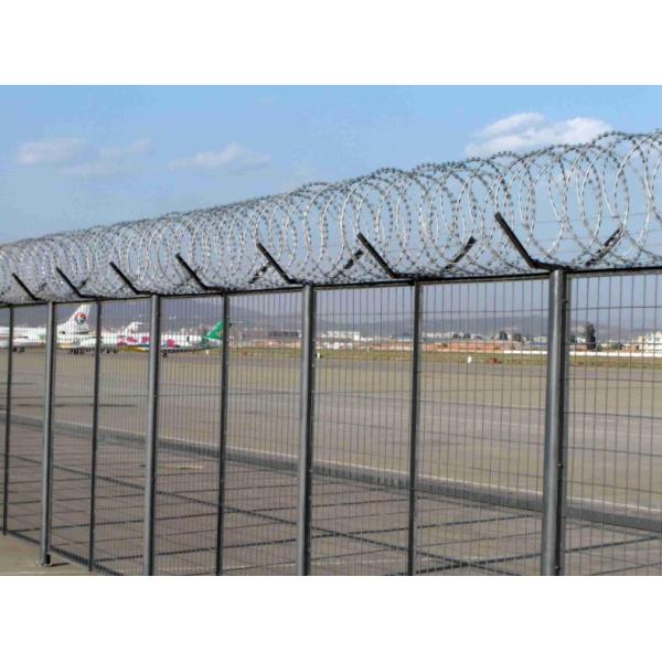 Metal Barbed Wire Clips Galvanized Or Stainless Steel For Fastening Razor Wire