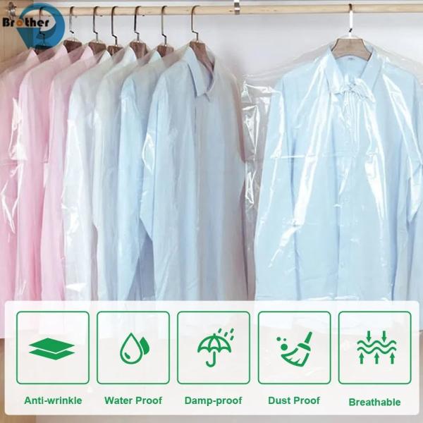 Disposable Laundry & Dry Cleaning Garment Bags on Roll