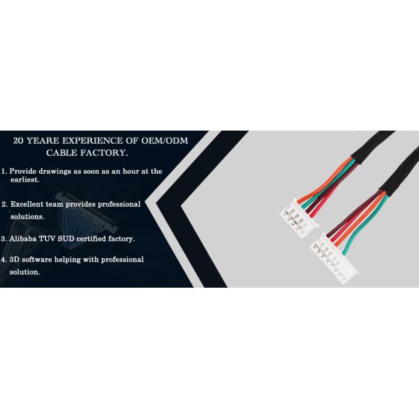 Jasper Lake LVDS Backlight Cable Jst Phr-8 To PHR-5 N5100 26AWG