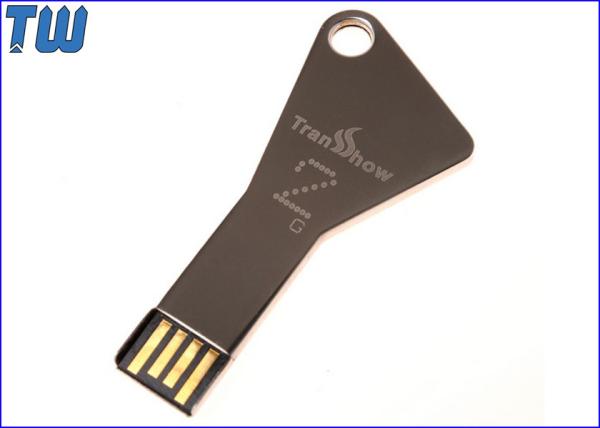 Triangle Stainless Key Disk 8GB USB Pen Drives Free Cap Protection