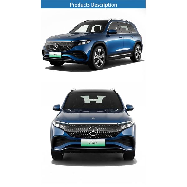 2024 Mercedes-Benz EQB 350 4MATIC AWD Electric SUV with R19 Tires and Front 4+Rear 2 Radar