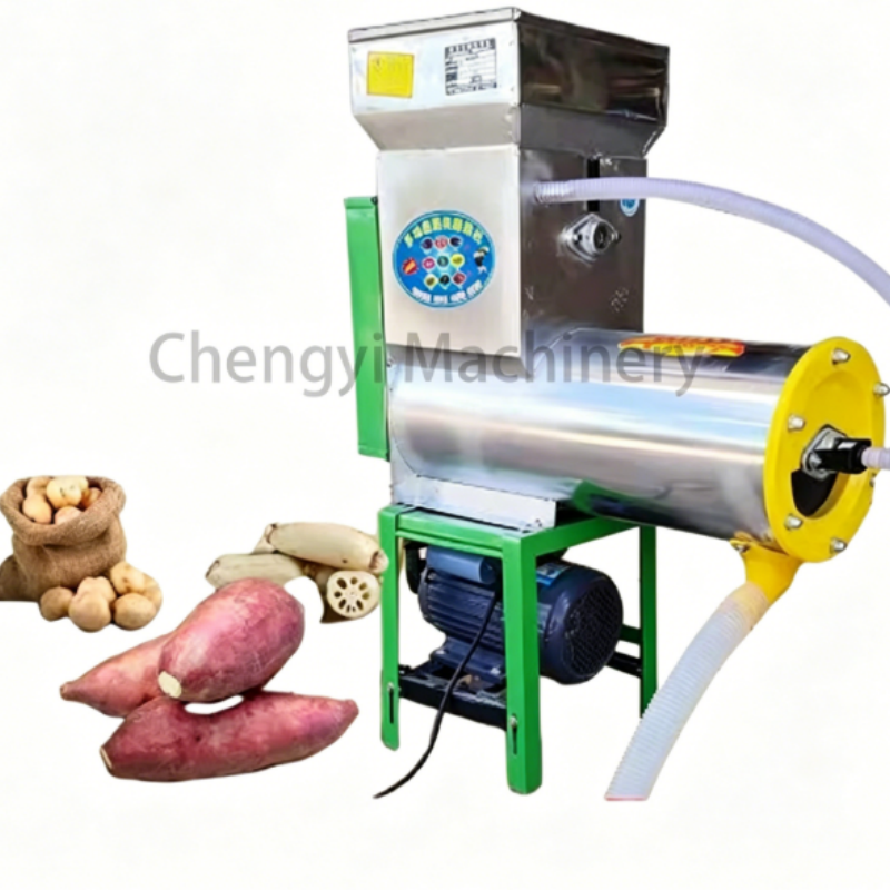 Iron Root Tuber Starch Separator Reliable High Performance Starch Extraction Machine