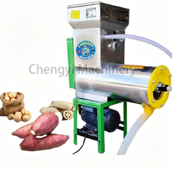 Iron Root Tuber Starch Separator Reliable High Performance Starch Extraction Machine