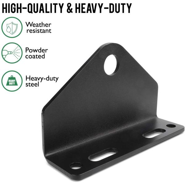 Углеродистая сталь тяжёлая универсальная нулевая поворачивающаяся газонокосилка трейлер прицеп адаптер бракетный приемник