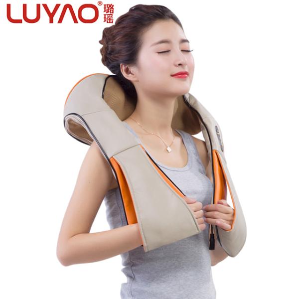 Pain Relief Heated Shoulder Massager , Fatigue Ease Neck And Shoulder Massager With Heat