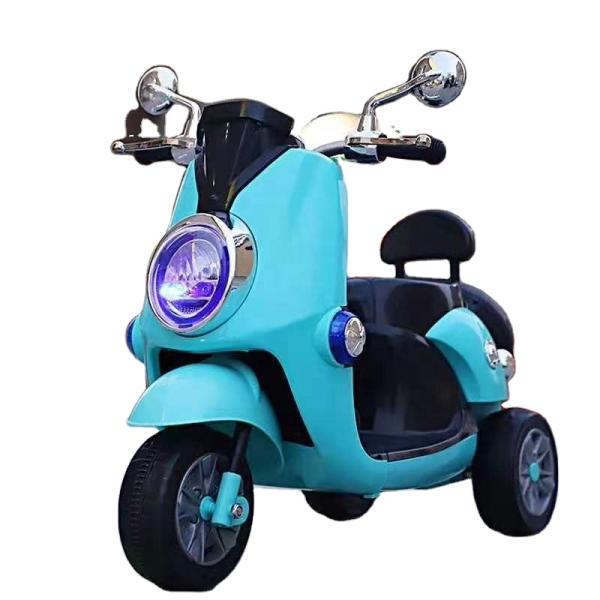 Горячий электрический детский велосипед для детей Unisex 3-колесный мотоцикл для детей 2-4 лет