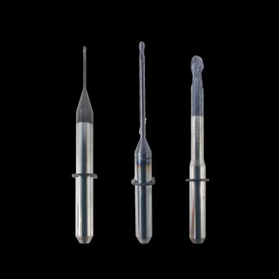 DC Coated Cad Cam Dental Milling Bur Cylindrical Shaped