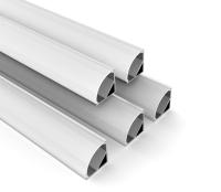 alojamento conduzido de alumínio do perfil de 16X16mm dentro da tira conduzida 10mm para a luz de canto