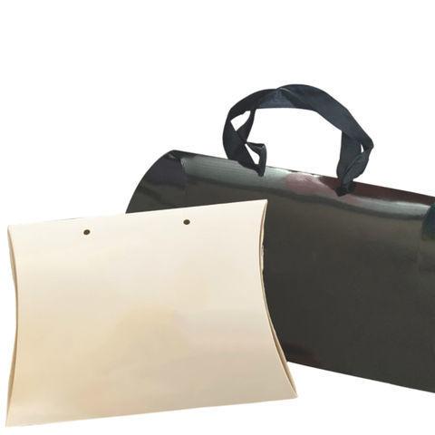Cosmetic Paper Merchandise Bags Kraft Bags In Bulk Customized Screen Printing