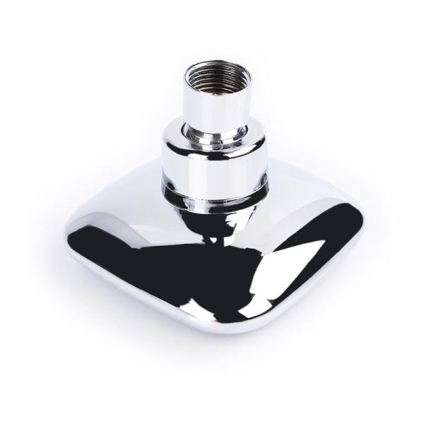 ABS Plastic Bathroom Shower Head , Fixed Rain Shower Head Stylish Design