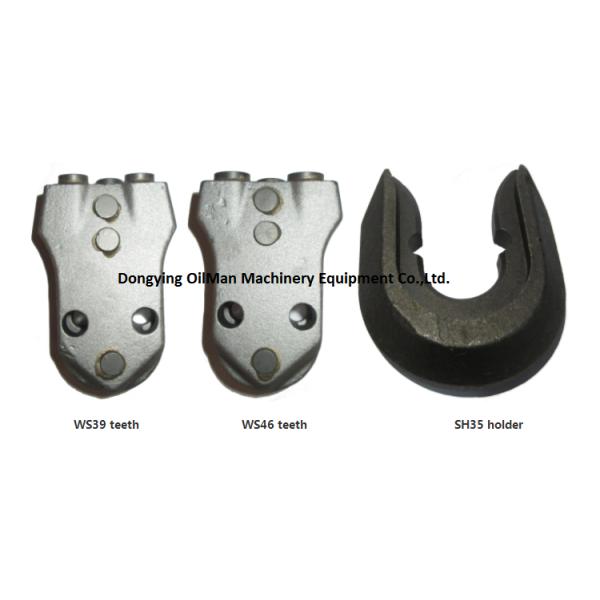 Плоская подсказка карбида вольфрама зубов HRC 55-58 сверла Kennametal кожуха WS39