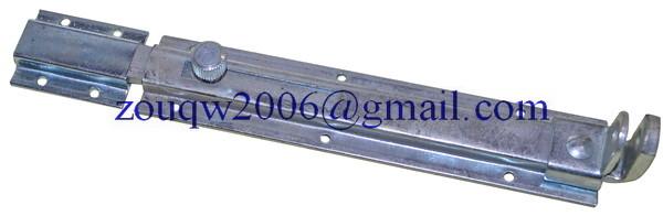 Steel Door bolts/latch DL601, Size: 130MM, 180MM, 250MM, Galvanized bolt lock for door