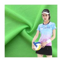 100% полиэстер трикотажный ткань для птичьих глаз Activewear Eyelet Mesh для велосипедной футболки