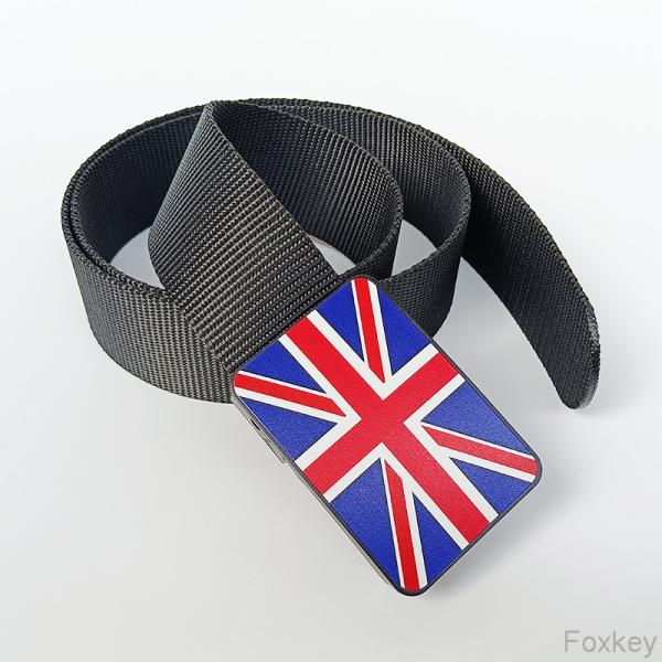 Custom Plastic Adjustable Belt Buckles For Men Good Daily Wearing Easy Print
