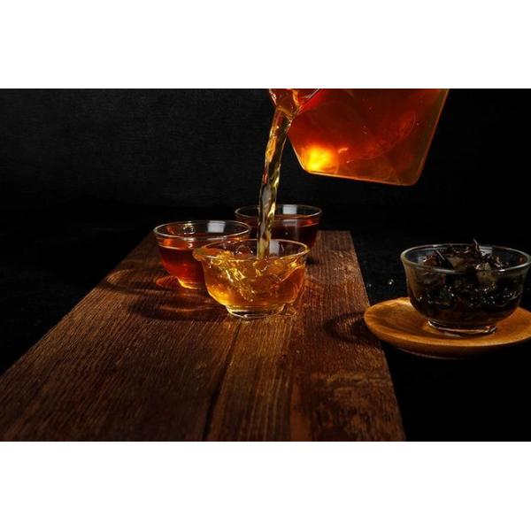 Low Fat Sugar Free Anhua Dark Tea Gift , Healthiest Tea Brands To Drink