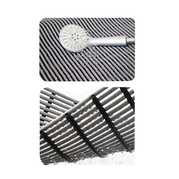 Пластмасса PVC винила усталости босоногого трубчатого анти- полового коврика безопасности выскальзывания анти-