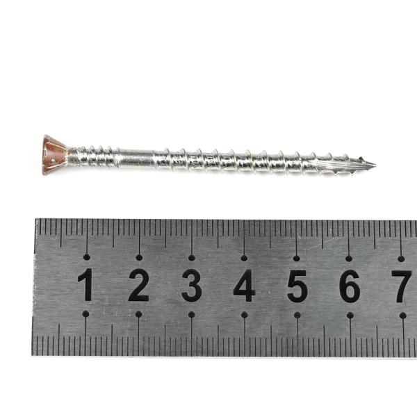 SS316 Brown Painted Countersunk Torx Head Wood Chipboard Screw for Drywall Construction