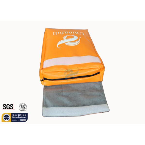 Orange Fireproof Document Bag 7