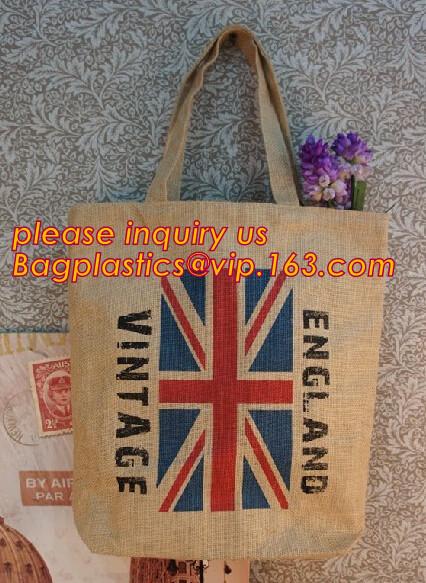 Cheap Natural Recycle Foldable Carry Jute Shopping Bags Manufacturer,Eco-friendly Tiny Jute Gift Bag, Customize jute bag