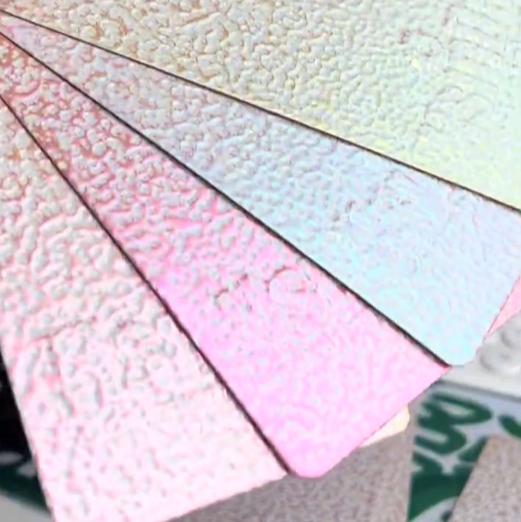 Color Shifting Hammertone Powder Coating with High Durability