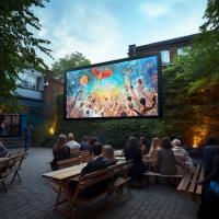 P4.81 Publicité extérieure Écran LED transparent haute résolution