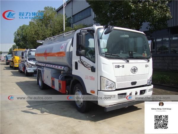 Caminhões distribuidores do combustível móvel de FAW 4x2 140HP 10cbm