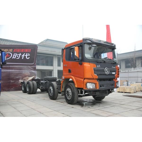Pequeño camión de carga pesada Shacman Euro V para una capacidad de carga óptima