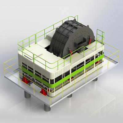 30-250t/H Capacity Energy Efficient Horizontal Shaft Impactor Crusher Automated