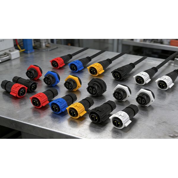 Quick Lock 10 Pin Waterproof Connector M19 Plug And Socket Connectors