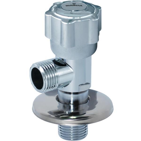 Valva de ângulo de banheiro de 3 vias com aço inoxidável SUS304 e assistência pós-venda