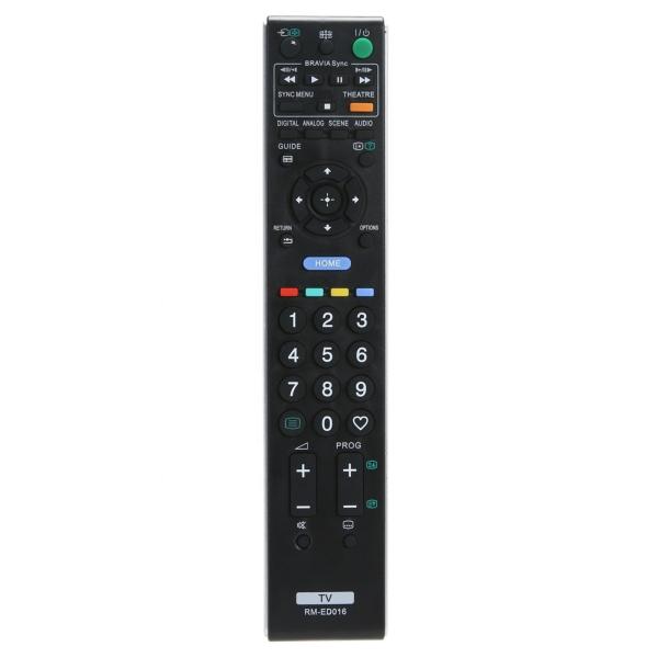 Universal Black Replacement Remote Control RM-ED016 Fit for SONY LCD TV