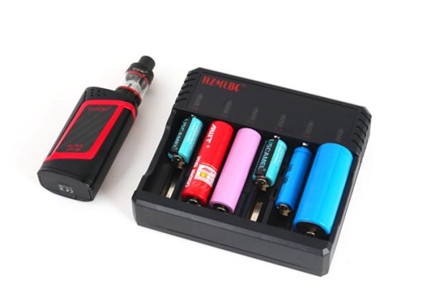 Multi Type Plug 3.7 V Li Ion Battery Charger 1 Cell To 6 Cells Universal Input Voltage