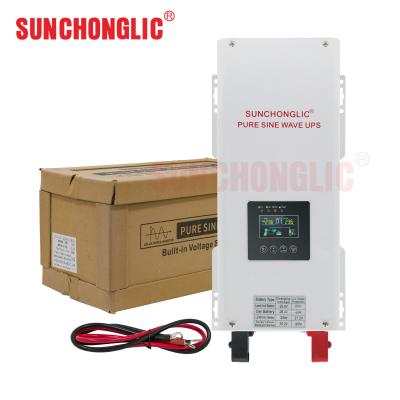 24v 3000va ups pure sine wavesolar power inverter charger