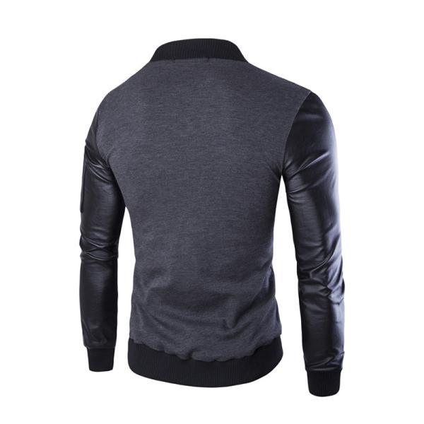 Water Resistance Spring Polyester Cotton Jacket Long Sleeve Windbreaker Coat Mens